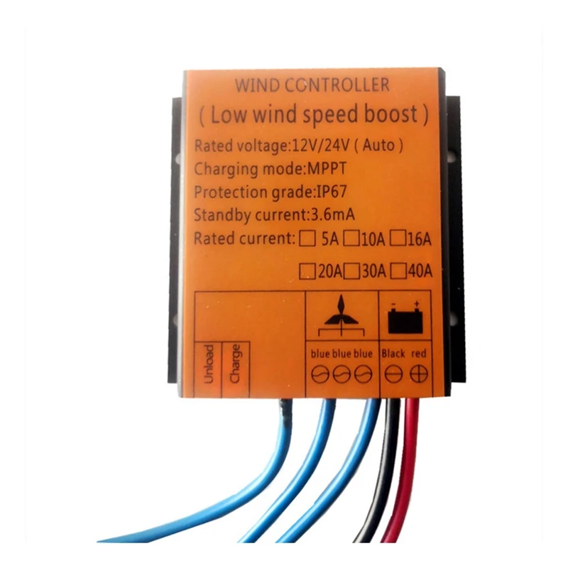 

Voltage Boost Wind Controller 12V 24V MPPT Rectifier Wind Charge Controller For Turbine Generator Low Wind Speed