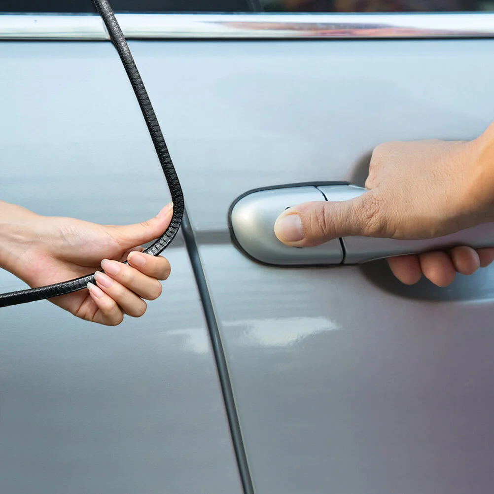 

5 M Anti-collision Sound Insulation Strip Car Trim Bumper Protector Door Protected Lining Tape Rubber Seals Pvc