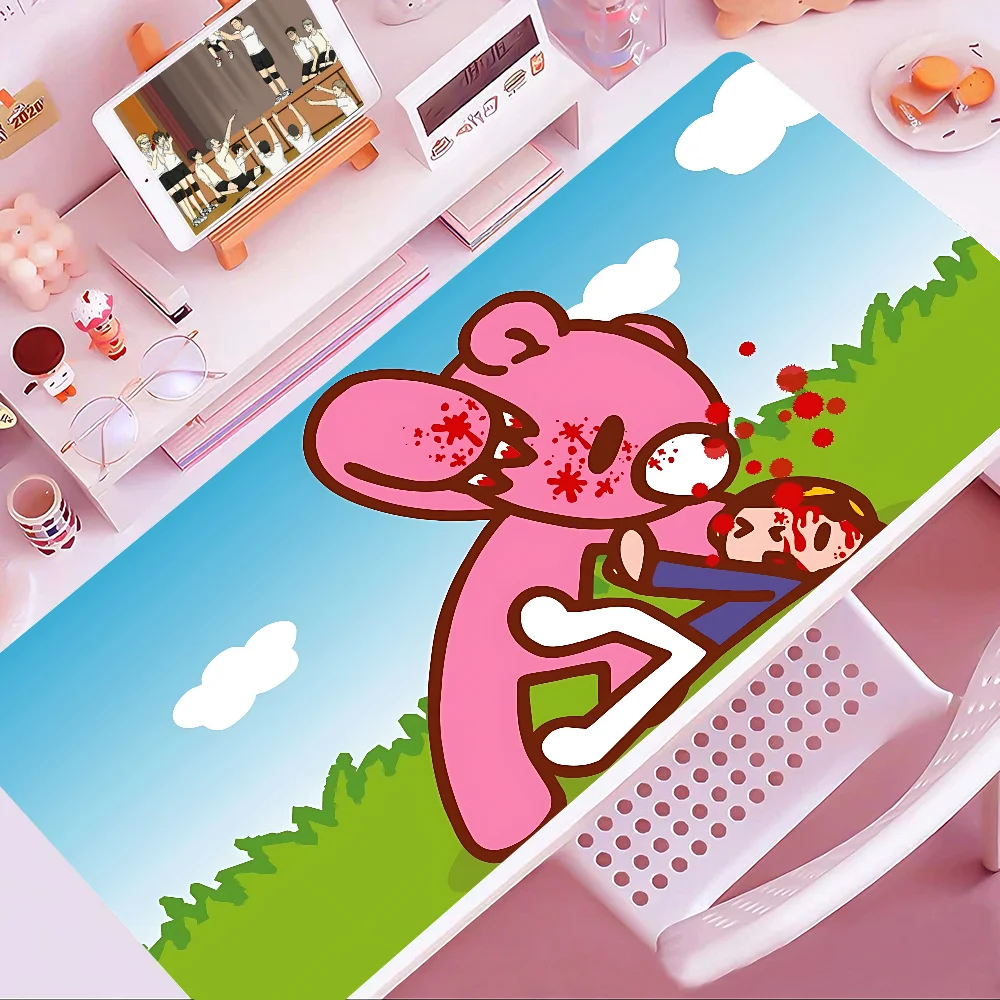 Cartoon G-Gloomy-Bear Mousepad New Arrivals Large Gaming L XL XXL Gamer Mouse Pad Size For Keyboards Mat