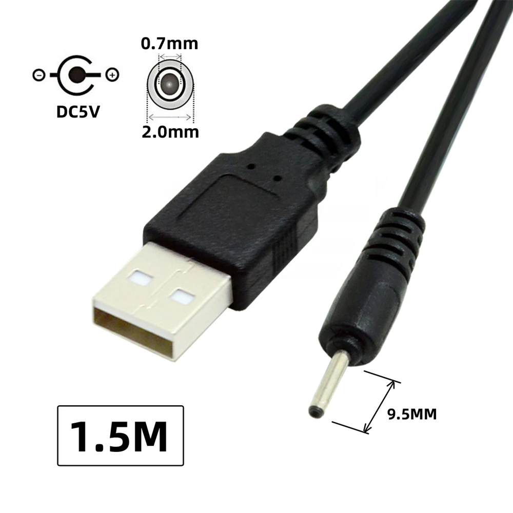 2 шт./лот USB 0 штекер тип A на 5 В постоянного тока 0x0 7 мм 4 0x1 круглый Штекерный кабель