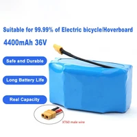 36v battery pack 4400mah 4 4ah rechargeable lithium battery pack for electric self balancing scooter hoverboard unicycle