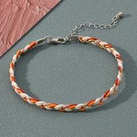 lost lady 2022 fashion anklet for wowen handmade twist rope friendship ladies jewelry girls gifts accessories wholesale