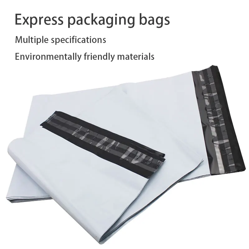 

White Express Bag Waterproof and Strong Load-bearing Packaging Bag Thickened PE Material with Toughness Packaged and Shipped