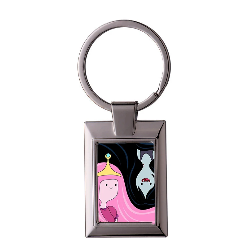 

Брелок принцессы Bubblegum и Marceline Fao, кольцо, ювелирные изделия, аксессуары на заказ, модный брелок в форме сердца