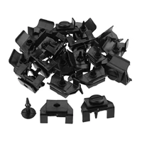 20pcs plastic front bumper retaining clip fender retainer fasteners for toyota 53879 28010 placement on vehicle front