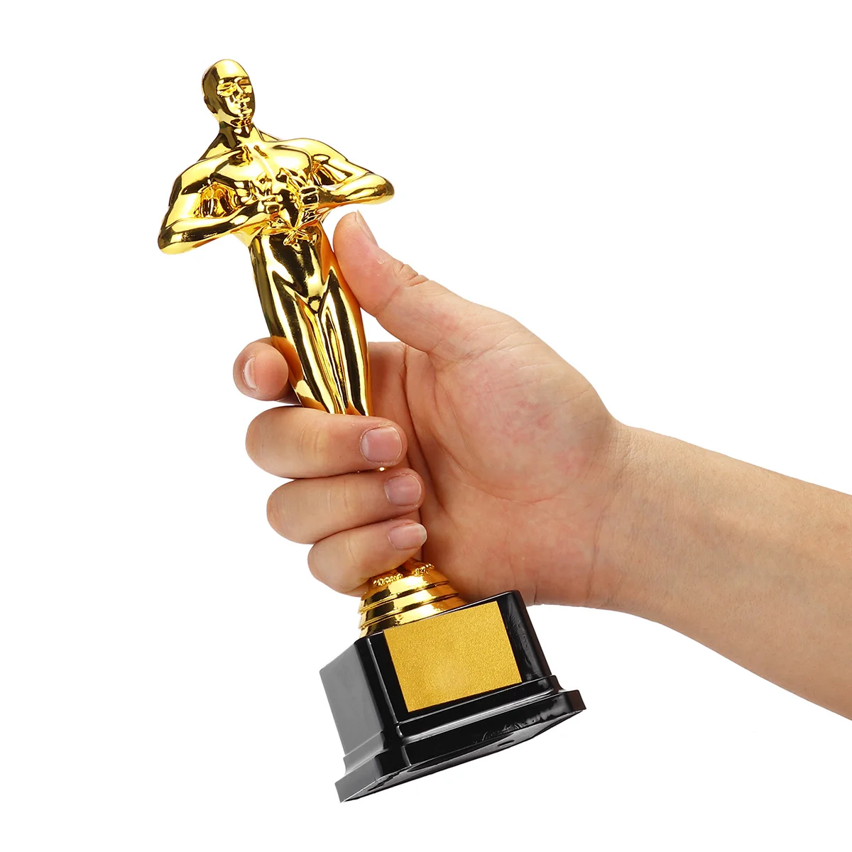 

18cm 21cm 26cm Oscar Trophy Awards Gold-Plated-Replica Team Sport Competition Craft Souvenirs Plastic Party Celebrations Gifts