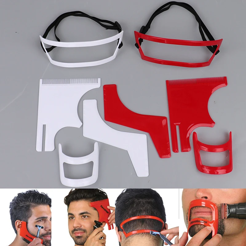 

Набор для стрижки бороды, бороды и шеи, шаблон для бритья