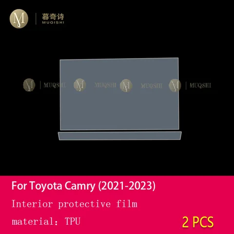 Для Toyota Camry 2021-2023, автомобильная фотопанель, доска для пианино, центральная консоль переключения, защита от царапин, прозрачная пленка из ТПУ и PPF