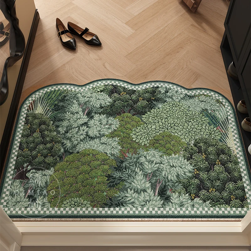 

Деревенский ПВХ коврик для двери