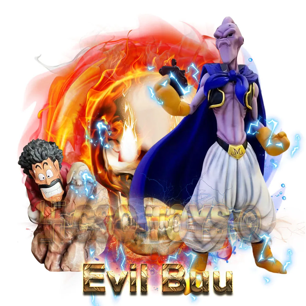 

Anime Dragon Ball Z Evil Buu Figure Mister Satan Figura Evil Thin Buu PVC Action Figures Collection Model Decoration Toys Gifts