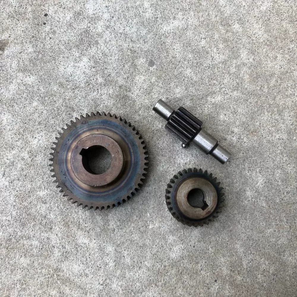 Фото Комплект шестерен для электродрели J1Z-SD04-10A, редукторный набор 04-10 с шестернями 13T/30T/54T, запасная часть №1