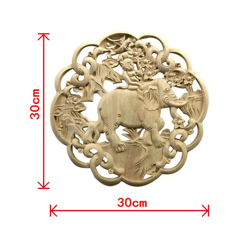 

Деревянная аппликация слон