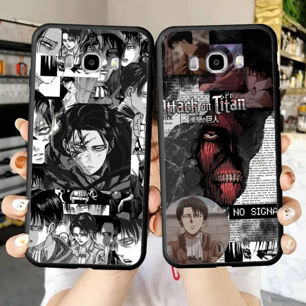 Чехол для телефона с изображением аниме L-LEVIS A-ACKERMANS Samsung J 7 Plus 7core J7 Neo J6 Prime J4 J5 Mobile