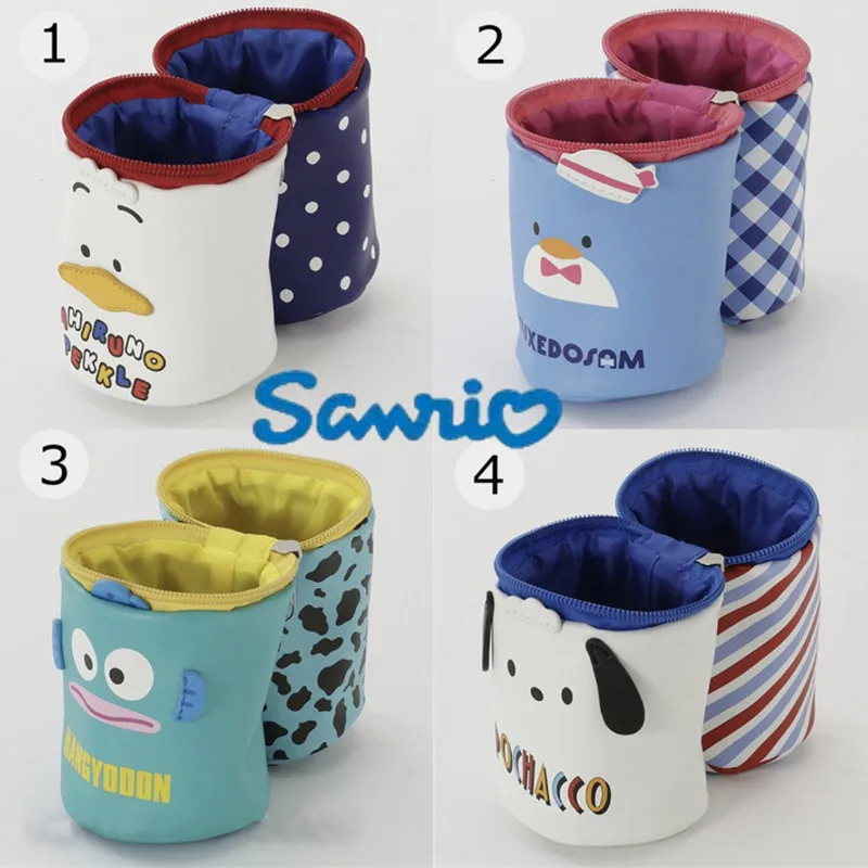 

Sanrio Genuine Pachacco Hanyodon BADBADTZ-MARU Series Cute Cartoon Student Desktop Pen Holder Stationery Box Children's Gift