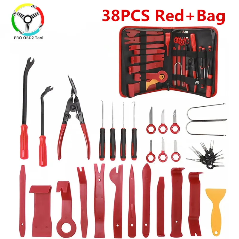 Инструмент для снятия обивки автомобиля комплект инструментов панели