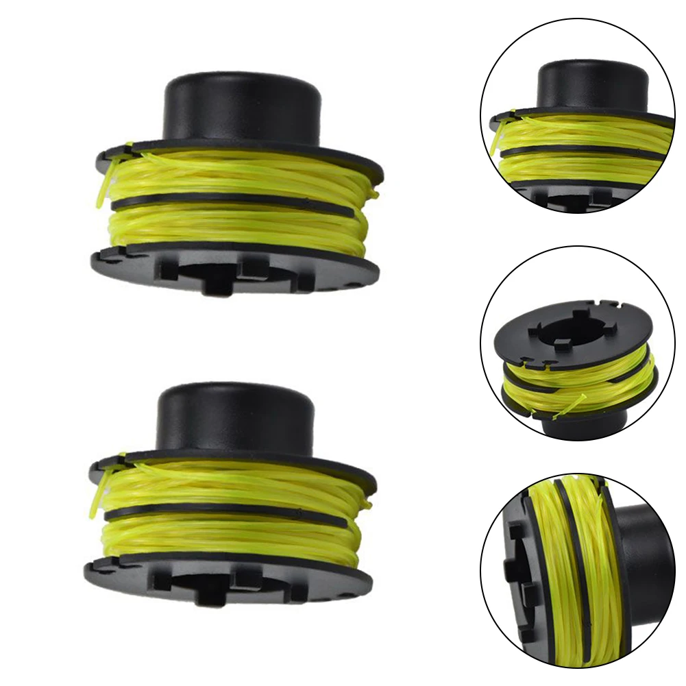 

1/2pcs Trimmer Spool Line String 1.2mm For RYOBI RAC118 RLT3525S Strimmer Grass Cutter Replacement Parts