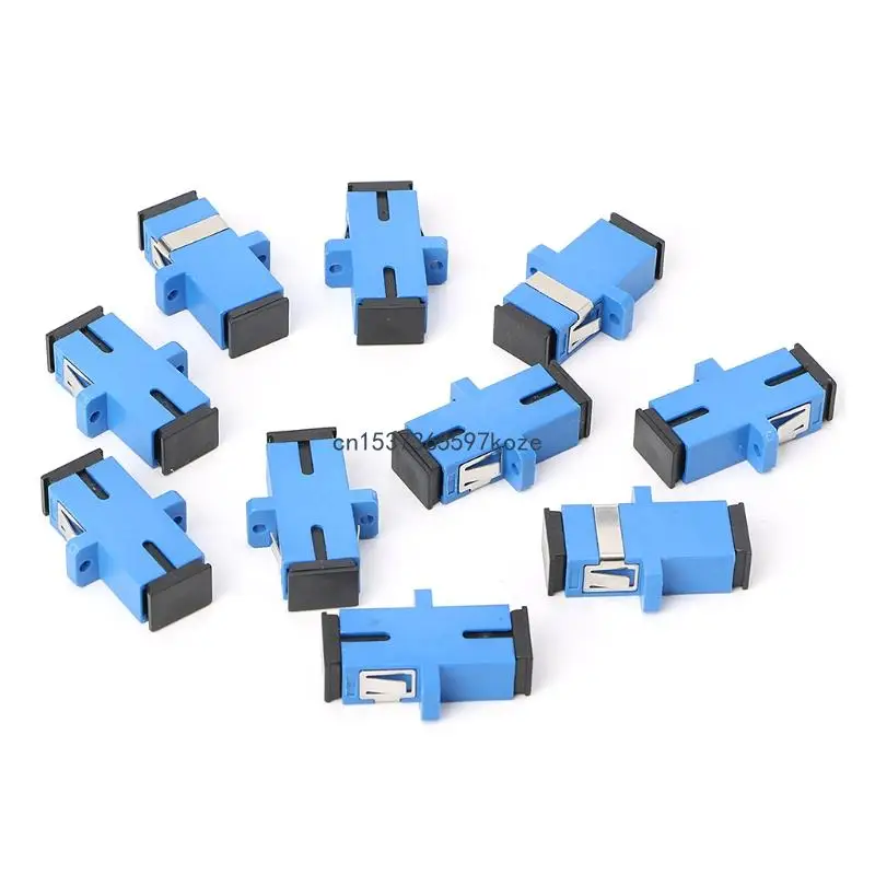 

10PCS SC/UPC Fiber Adapter Fiber Flange SC/UPC Connector