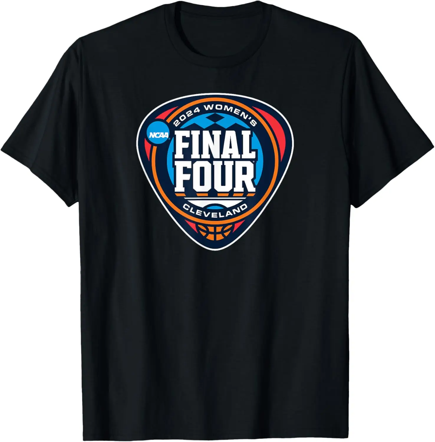 Женская баскетбольная футболка Cleveland NCAA Final Four 2024 официальная