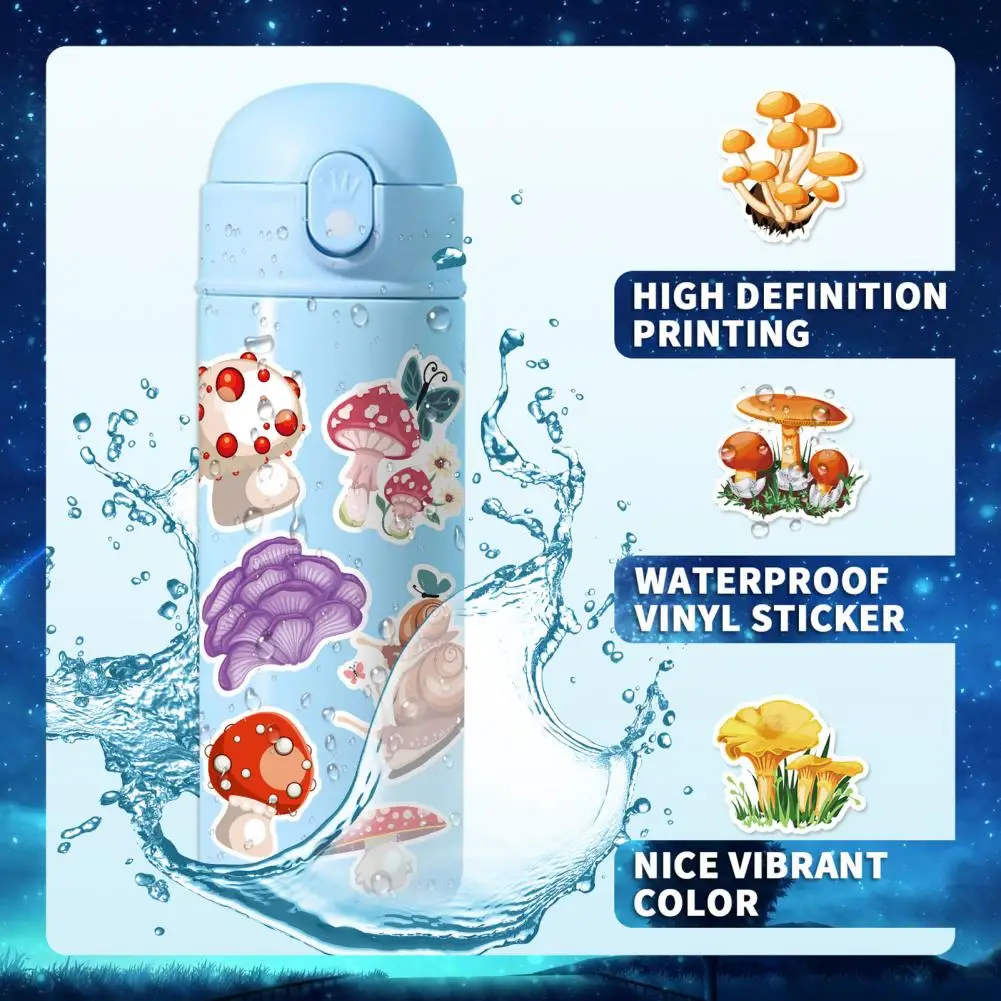 

200Pcs Cartoon Stickers Eco-friendly Removable PVC Reward Gift Plant Graffiti Stickers Laptop Stickers