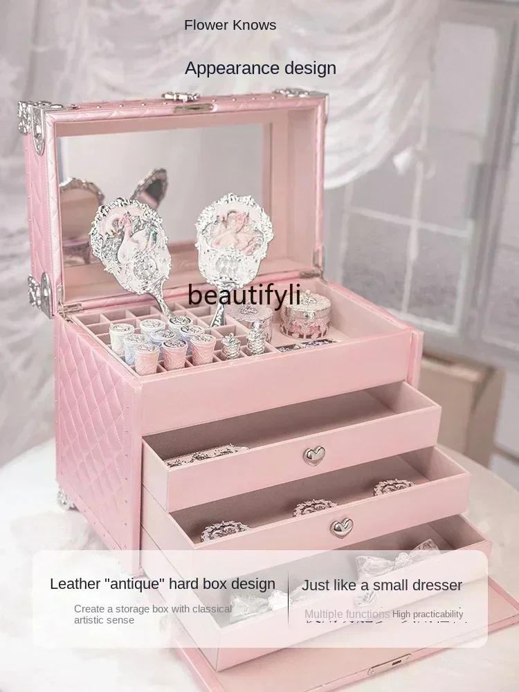 Spot [Новинка] Flower Knows Swan Ballet Полный набор для макияжа Большая подарочная коробка Allin