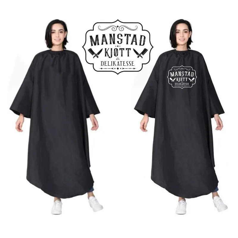 Плащ с длинными рукавами для салона индивидуальный логотип парикмахерский