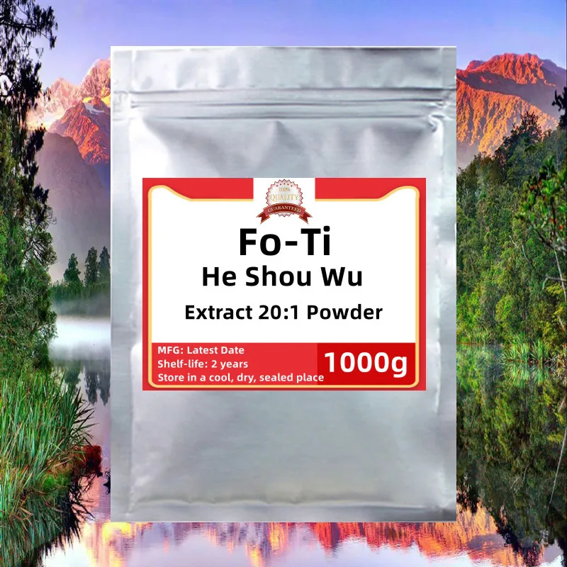 

50-1000g Fo-Ti,He Shou Wu, бесплатная доставка