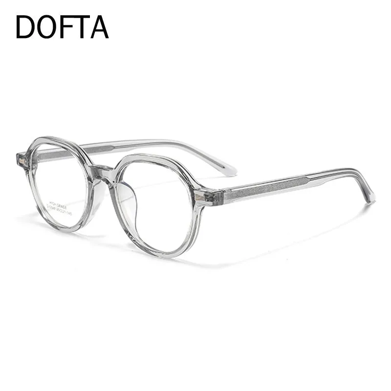 Оправа для очков DOFTA из ацетата мужские круглые очки близорукости Женская оправа