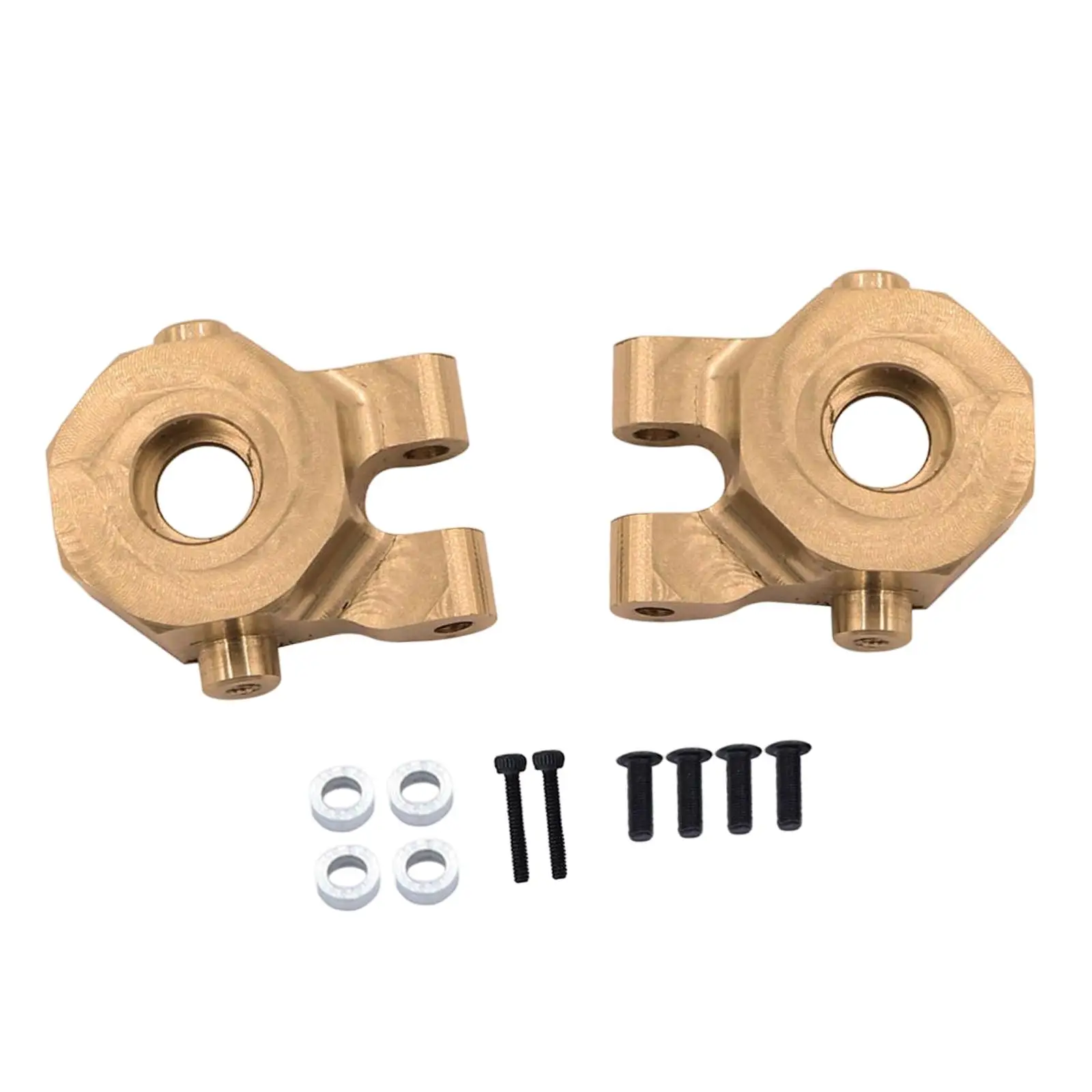 

2x Brass Steering weight Sturdy Easy Installation for 1/18 Scale RC Car Parts
