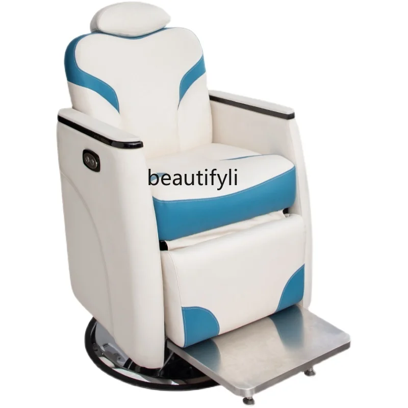 

Electric Hair Salon Chair Can Be Put down Hair Care Chair Hair Care Shop Lifting Hair Cutting and Shaving Chair