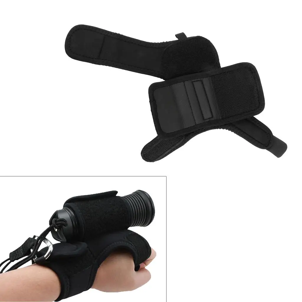 

Scuba Diving Dive Underwater Torch LED Flashlight Holder Hand Mount
