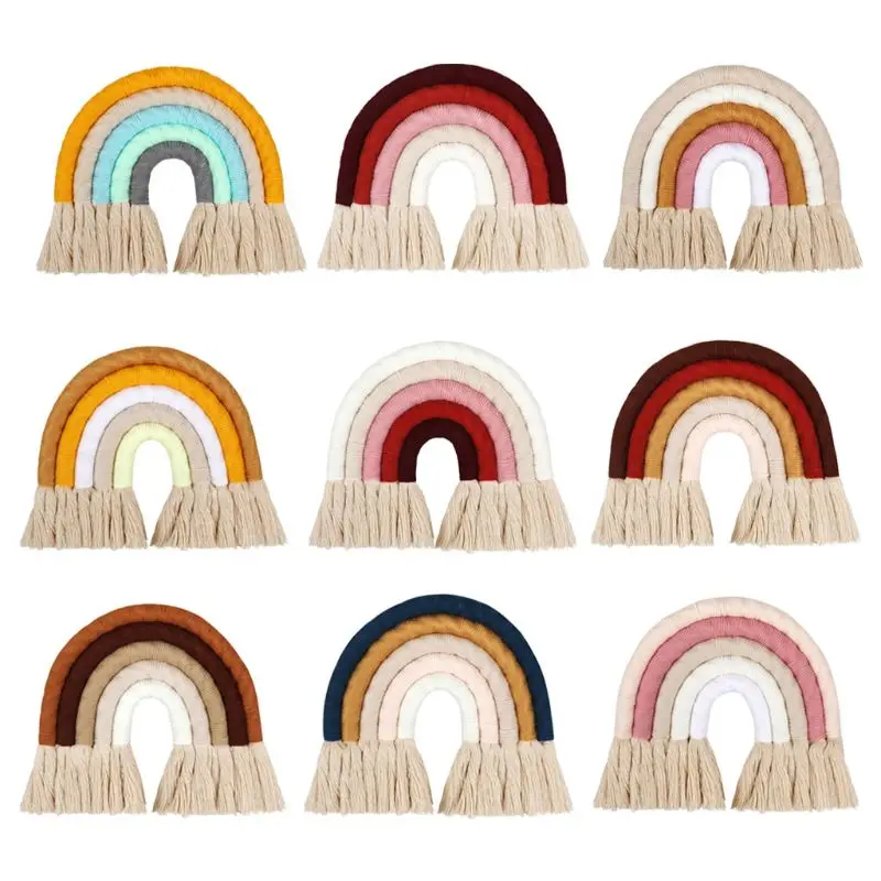 

Weaving Ornament Pendant Decorations Wall Decor Hanging Home Decors 9 Colors