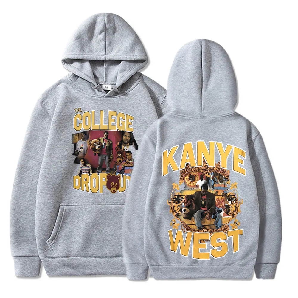 Худи Kanye West с капюшоном для колледжа свитшоты выходным музыкальным альбомом