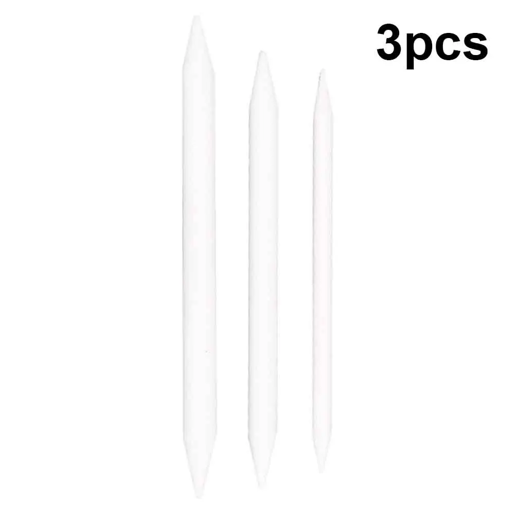 

3pcs Drawing Art Easy Clean Painting Sketch Paper Wiper Accessories Smudge Stump Shadow Making Tool Wide Use Soft Tortillon