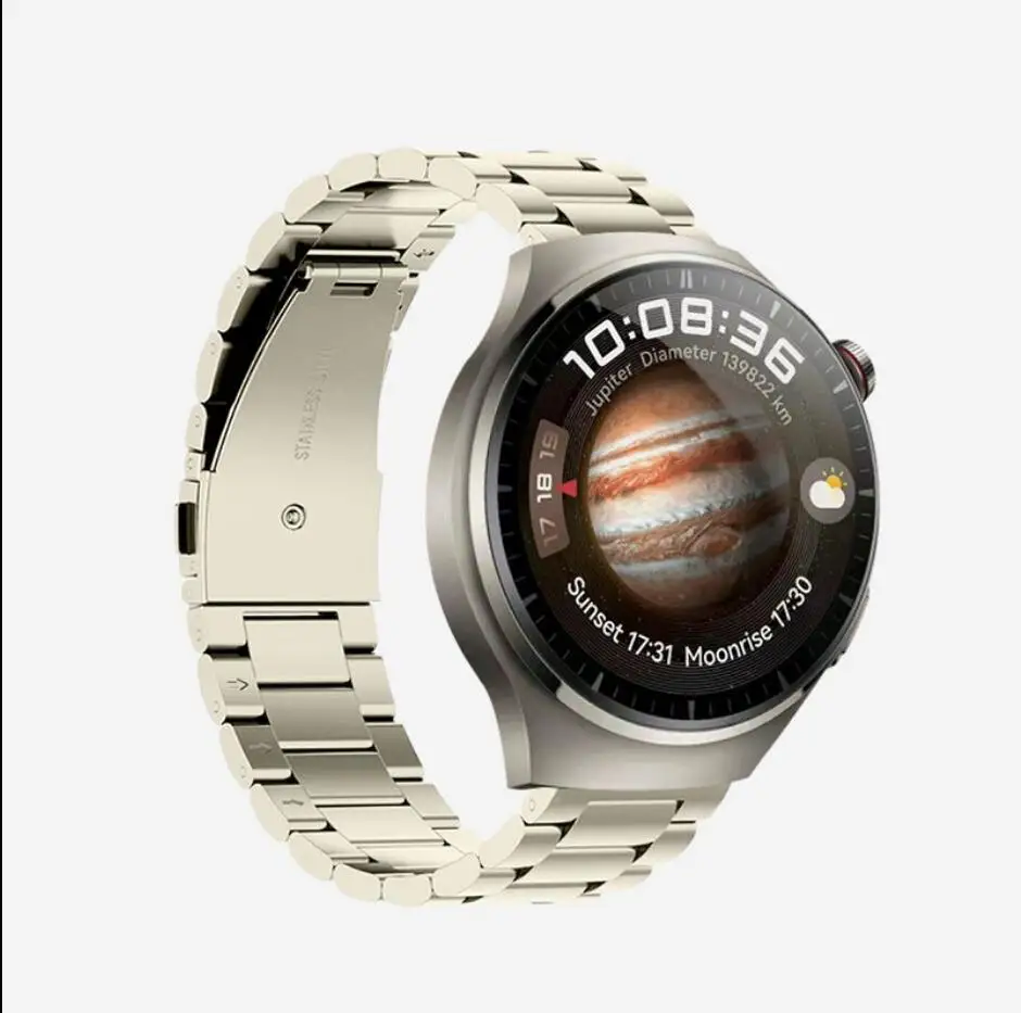 22mm Strap for Huawei Watch 4/ 4Pro Stainless Steel Watchband for Huawei GT3 46mm GT Runner GT2 pro Watch3/3Pro Replace Bracelet