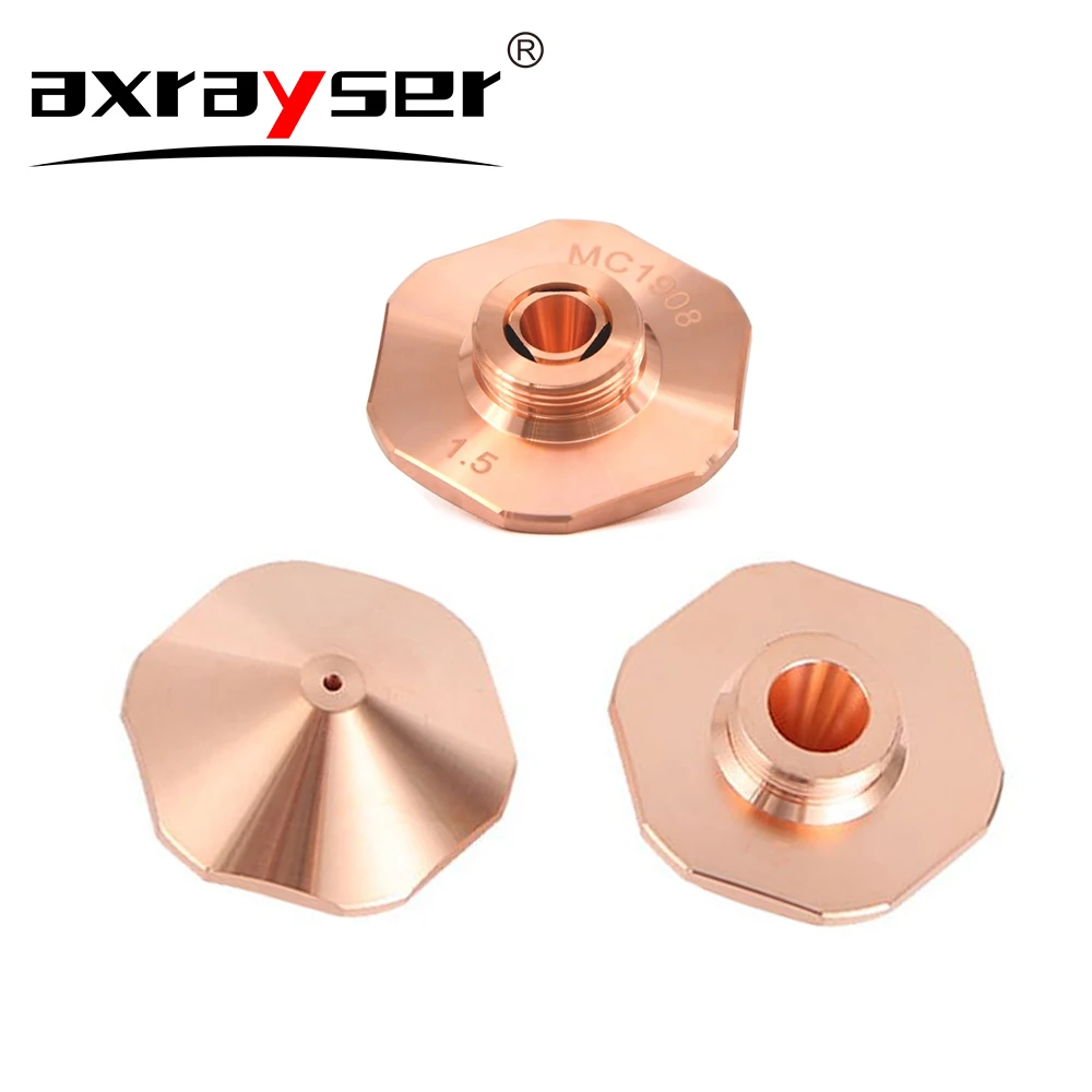 

Axrayser Laser Nozzle Dia.32mm Single Double Layer Caliber 0.8 - 4.0mm for Bodor Fiber Laser Cutting Machine