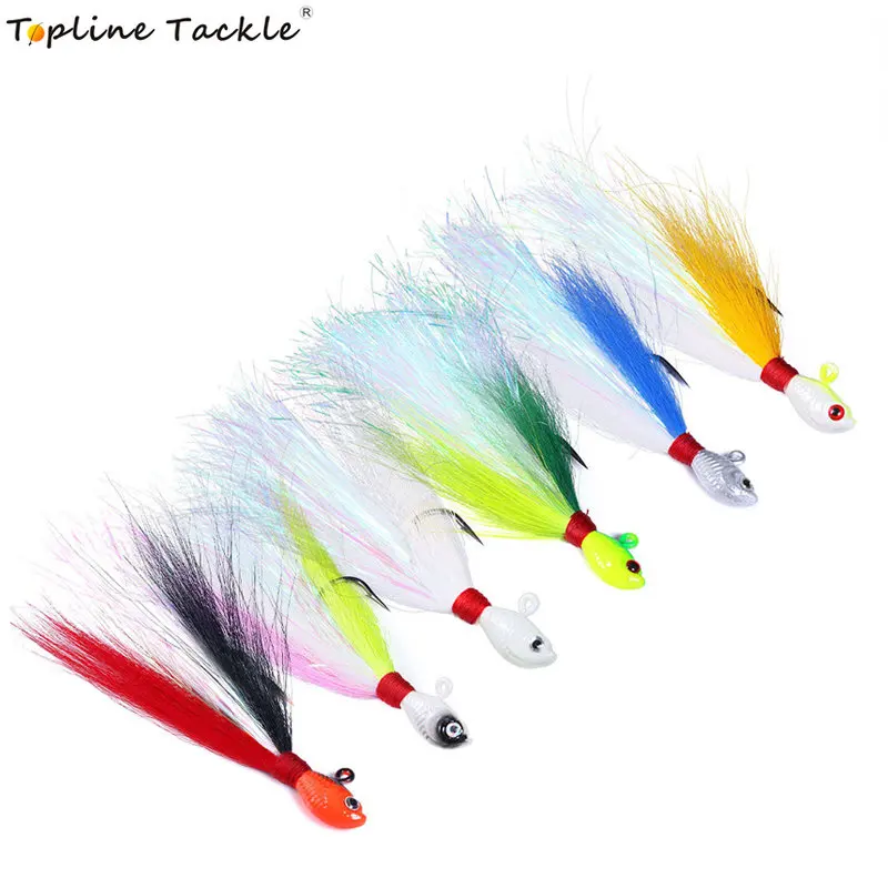 

Topline Track Jigging Head Fishing Bait Multicolor Wobbler Trout Bass With Fishing Hook Artficial 3D Eye Fishing Accessories