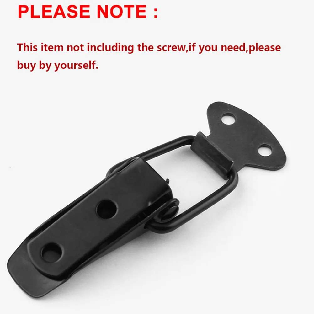 

2Pcs Bumper Security Hook Lock Universal Bumper Durable Security Hook Lock Clip Quick Release Fastener Auto Stuff