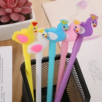 30 pcs swan gel pens cute student cartoon water based paint pen creative learning stationery office stationary supplies