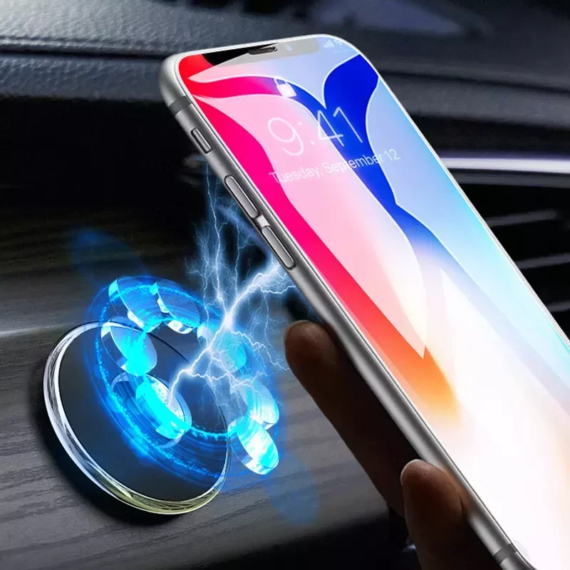 

Phone Holder Metal Car GPS Air Vent Mount Magnet Stand New