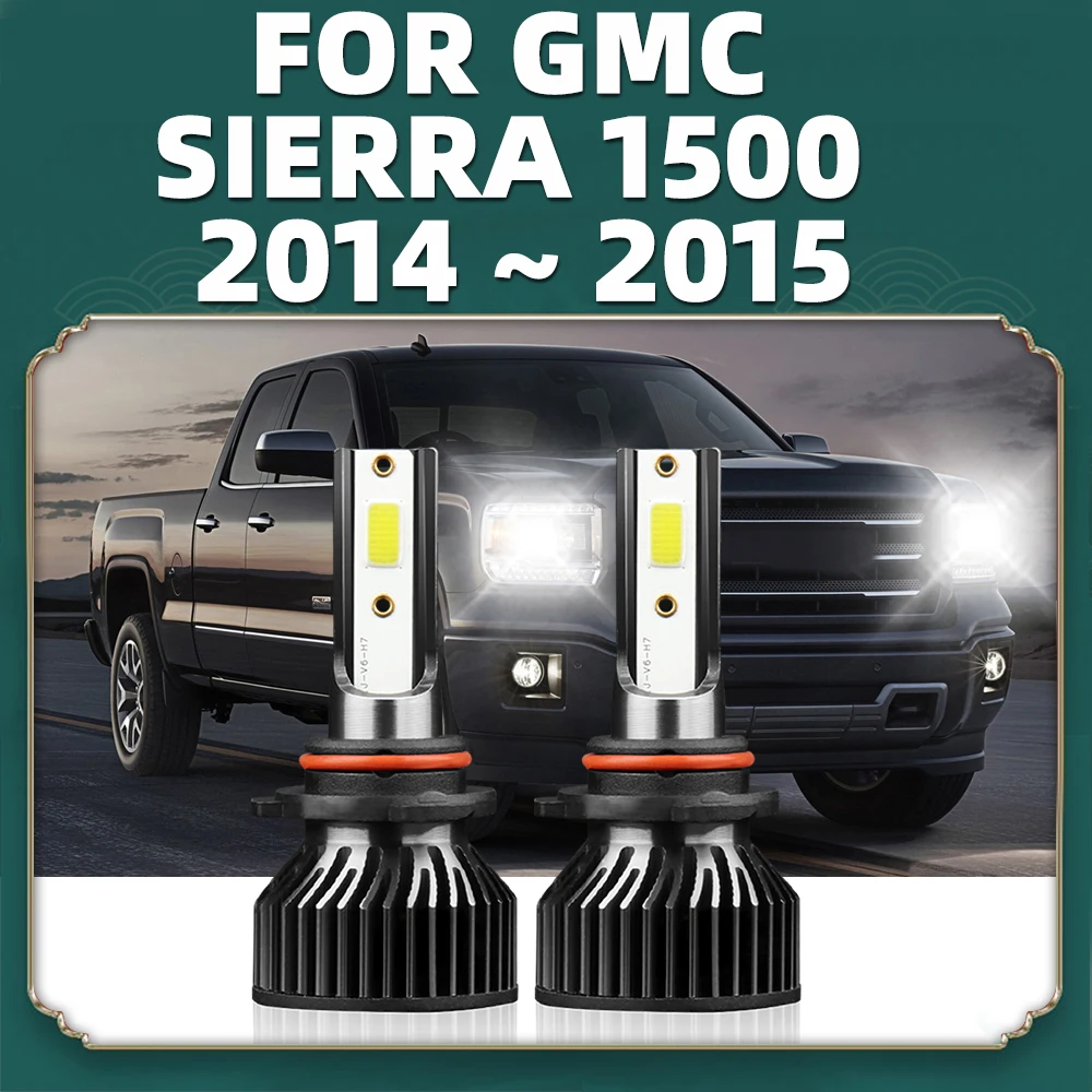 Фонари головного света для GMC Sierra 9012 6000 лм 1500 K