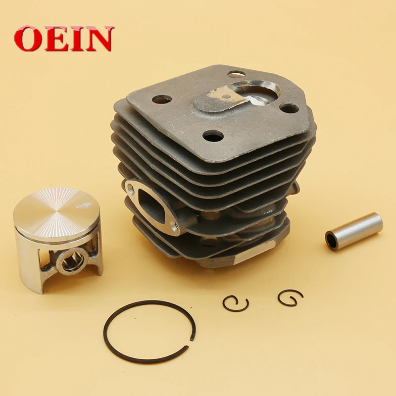 

45mm Cylinder Piston Fit For Husqvarna 154 154XP 254 254XP Chainsaw Tools Replacement Spare Parts 503503903 503503901