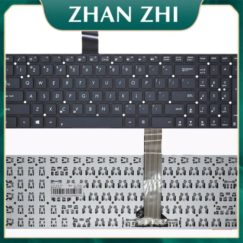Новая клавиатура для ноутбука совместимая с Asus a55v a55vd r500v r700v k55vd k55vm k55vj k55v k55xi