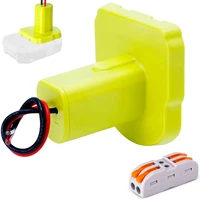 battery adapter insulated battery connector for ryobi lithium ion battery 18v one p189 p195pbp002 pbp005pbp193