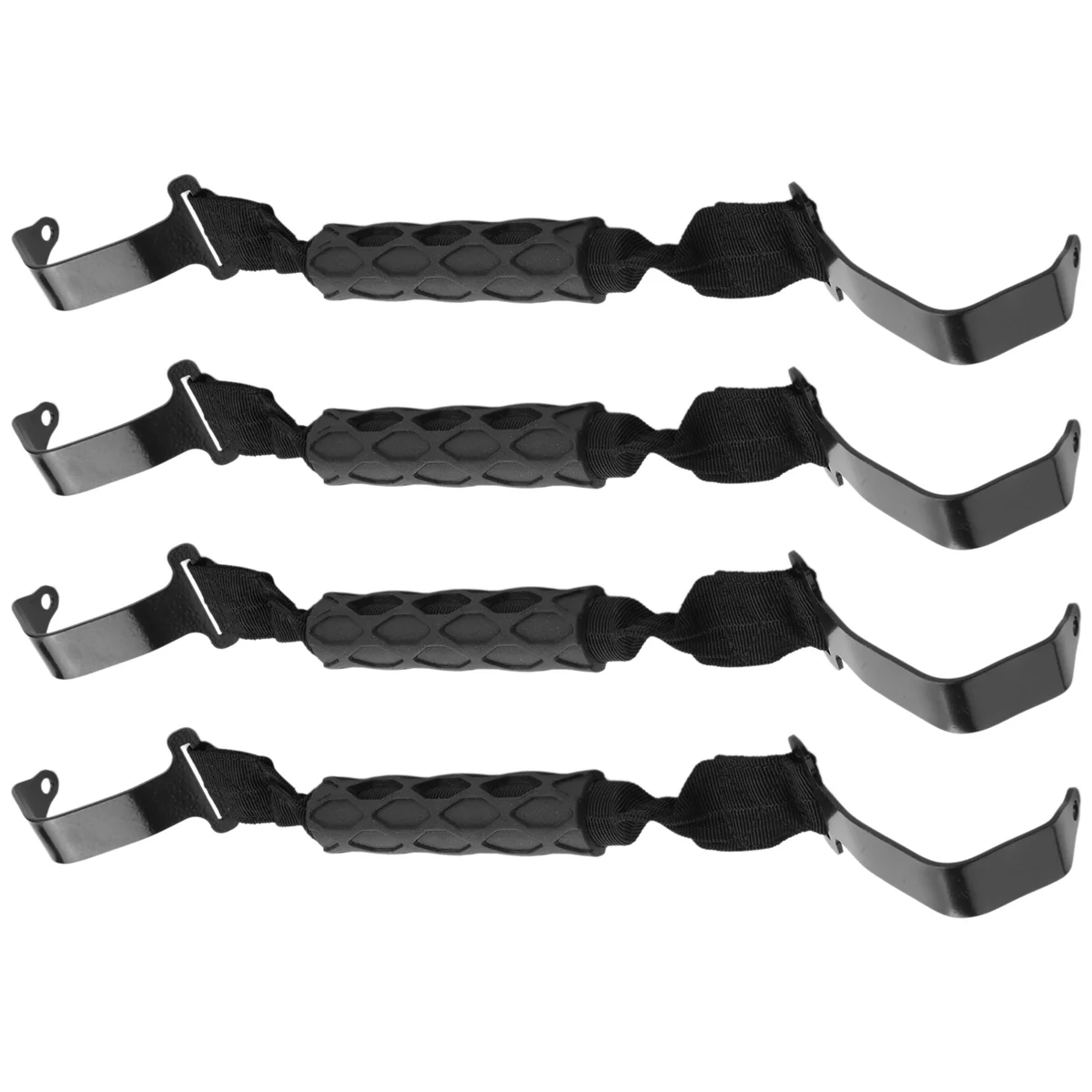 

4Pcs Front&Rear Top Roof Roll Bar Grab Handles Fit for Jeep Wrangler JL Gladiator JT 2018 2019 2020 82215523