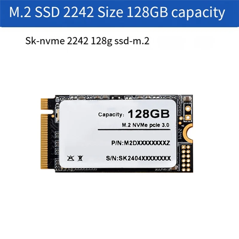 Фото A98Z SK M2 NVME 2242 Высокоскоростной твердотельный накопитель Высококачественная 3D-флеш-память Высокоскоростное чтение/запись №2