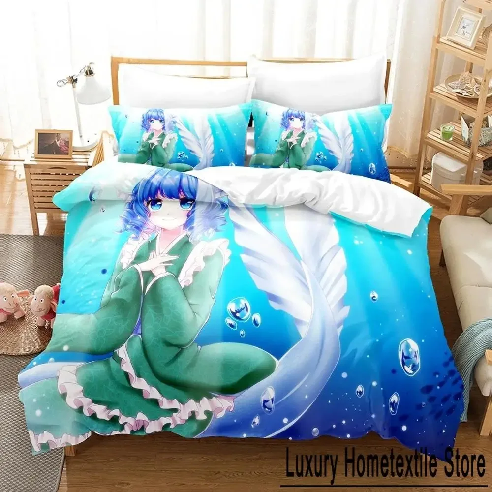 Комплект постельного белья Wakasagihime (Touhou) Single Twin Full Queen King Size комплект для взрослых и
