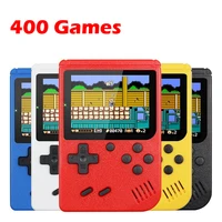 retro portable mini handheld video game console 8 bit 3 0 inch color lcd kids color game player built in 400 games for boy gifts