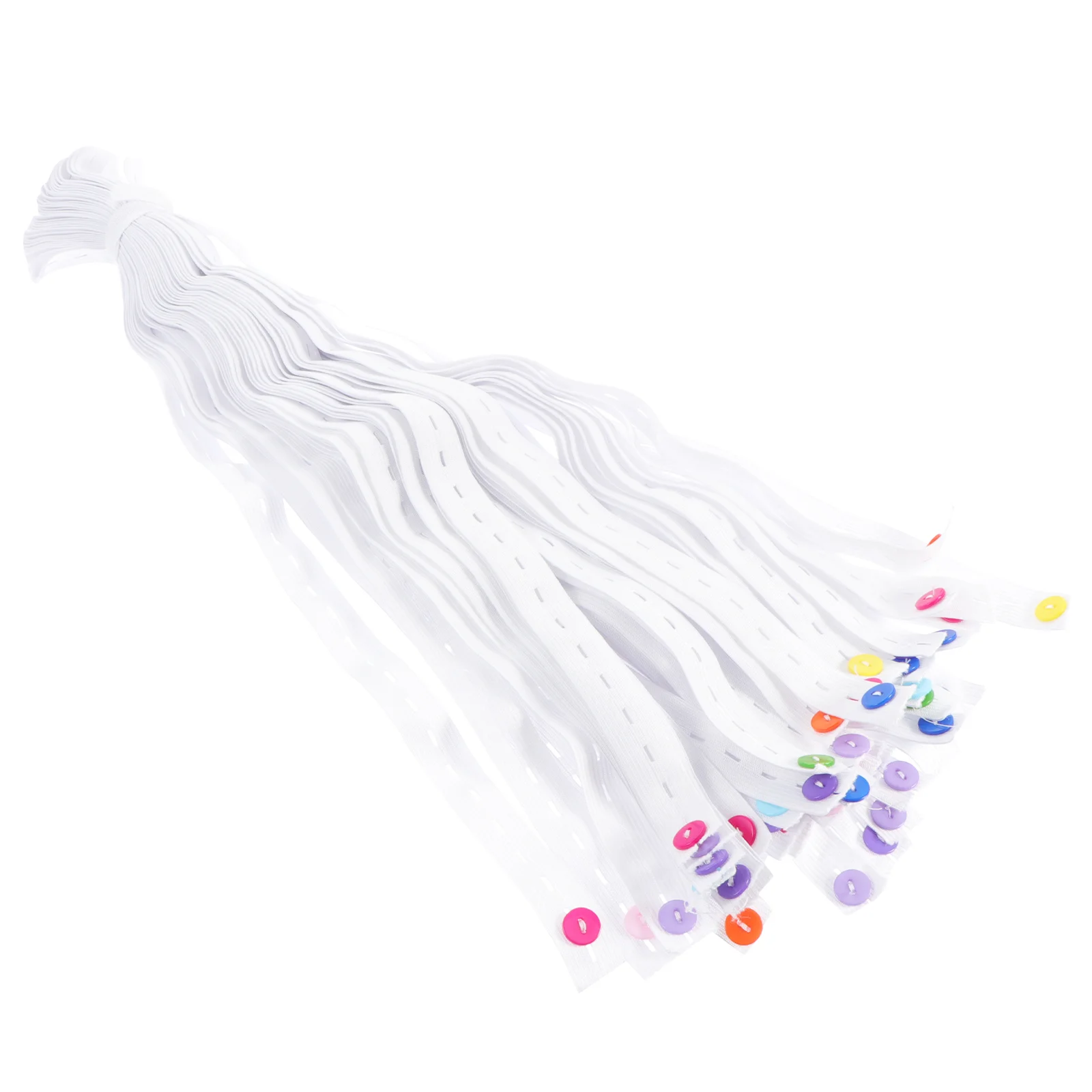 

50pcs Baby Cloth Diaper Fasteners Adjustable Diaper Fastened Belt Buckles