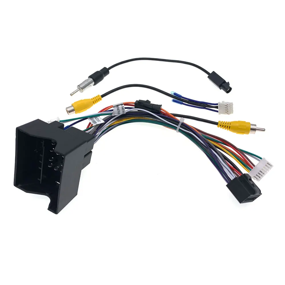 Автомобильный радиокабель Canbus декодер 40P для Volkswagen Skoda VW Golf Touran 16Pin