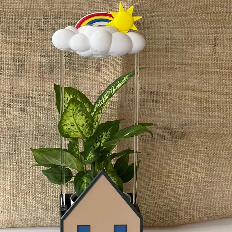 

Необычное искусственное орошение облака Радуга солнце забавные декоративные растения садовые украшения для двора